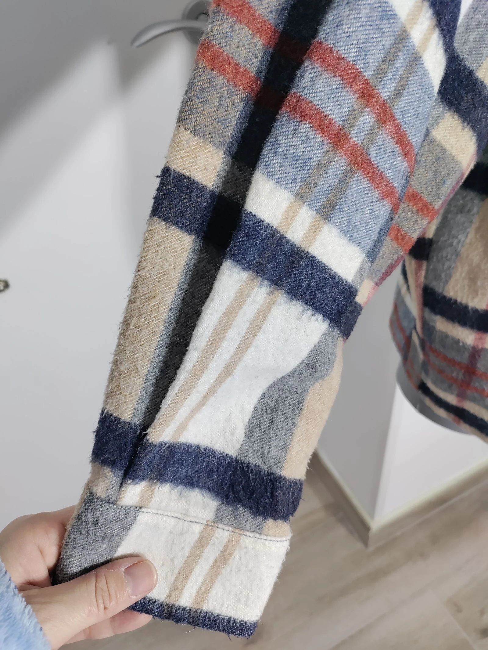 Sobrecamisa de cuadros Zara Woman talla S amplia (sirve M) – photo 5